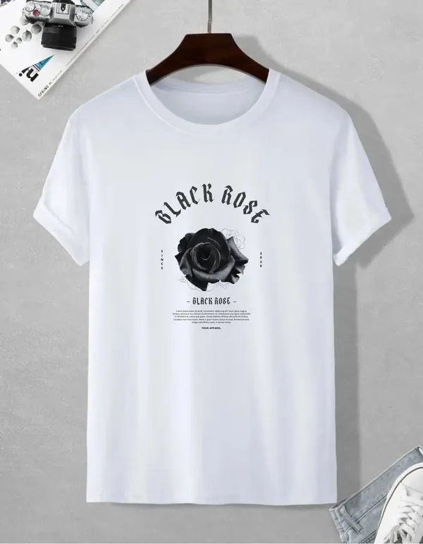 White_Cotton_Regular_Fit_T_Shirt_For_Unisex