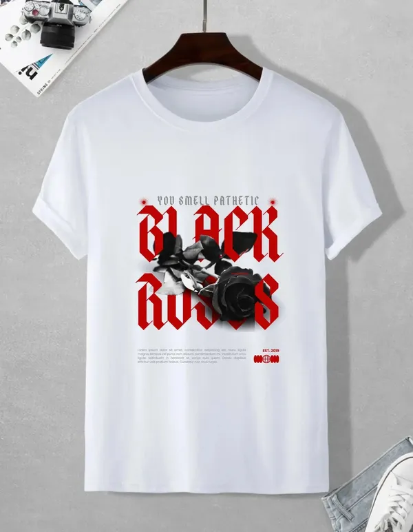 White_Cotton_Regular_Fit_T_Shirt_For_Unisex
