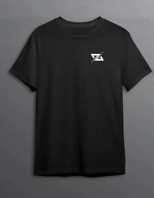 Rich_Black_Cotton_Regular_Fit_T_Shirt_For_Unisex