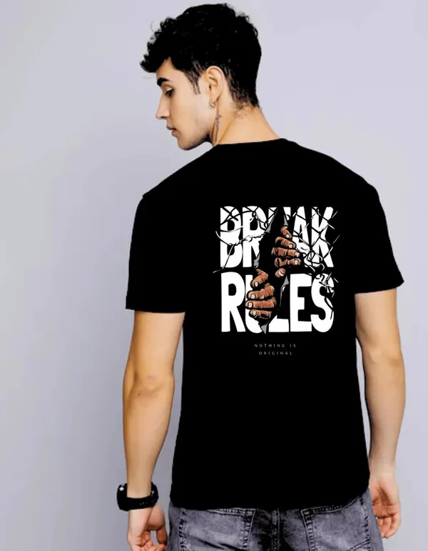 Black_Cotton_Regular_Fit_T_Shirt_For_Unisex