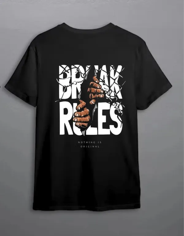 Black_Cotton_Regular_Fit_T_Shirt_For_Unisex
