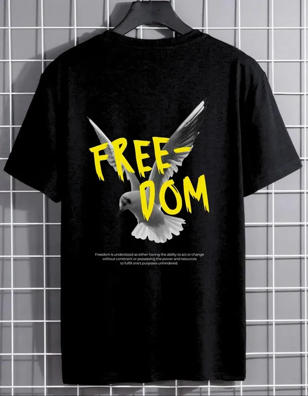 Black_Cotton_Regular_Fit_T_Shirt_For_Unisex