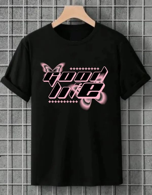 Black_Cotton_Regular_Fit_T_Shirt_For_Unisex