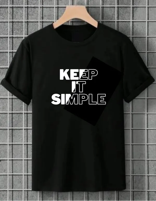 Black_Cotton_Regular_Fit_T_Shirt_For_Unisex
