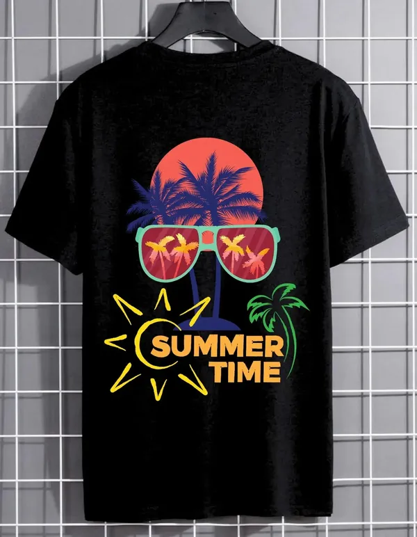 Black_Cotton_Regular_Fit_T_Shirt_For_Unisex