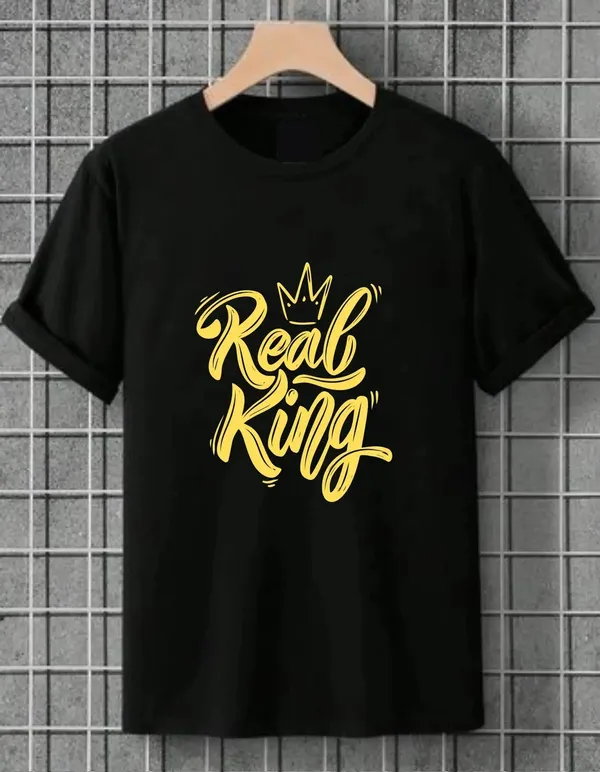 Black_Cotton_Regular_Fit_T_Shirt_For_Unisex