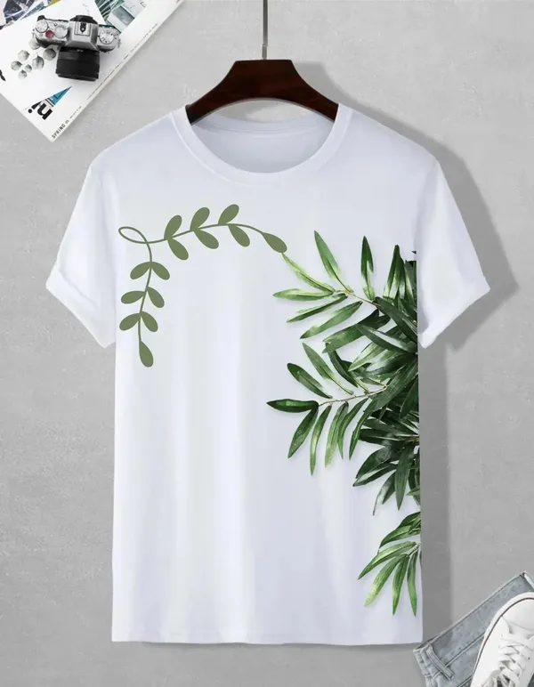 White_Cotton_Regular_Fit_T_Shirt_For_Unisex