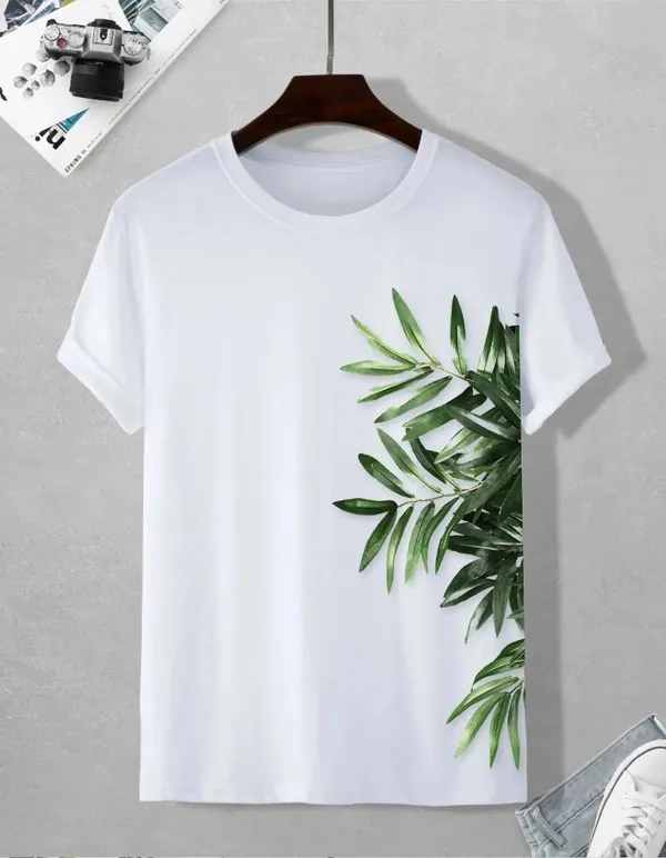 White_Cotton_Regular_Fit_T_Shirt_For_Unisex