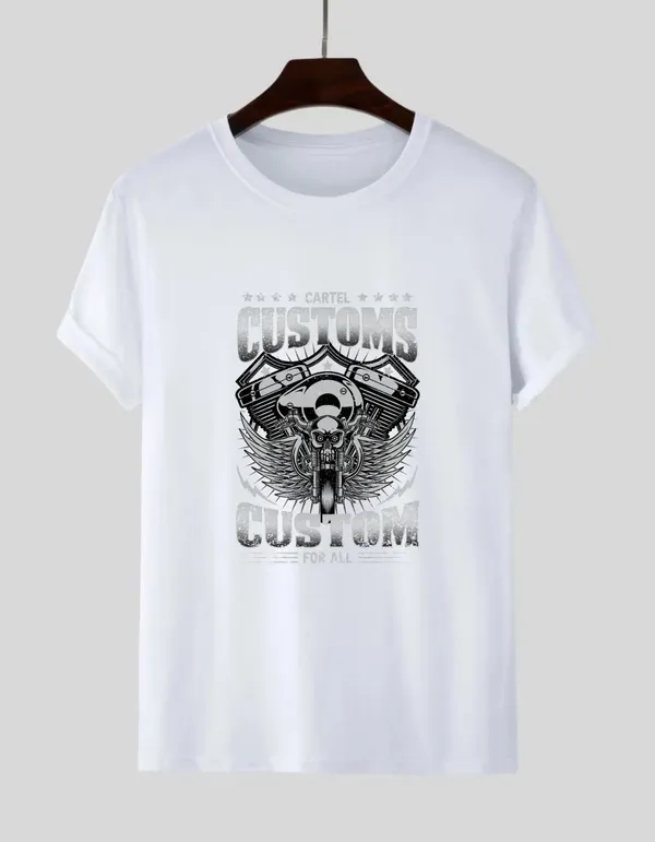 White_Cotton_Regular_Fit_T_Shirt_For_Unisex