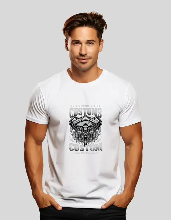 White_Cotton_Regular_Fit_T_Shirt_For_Unisex