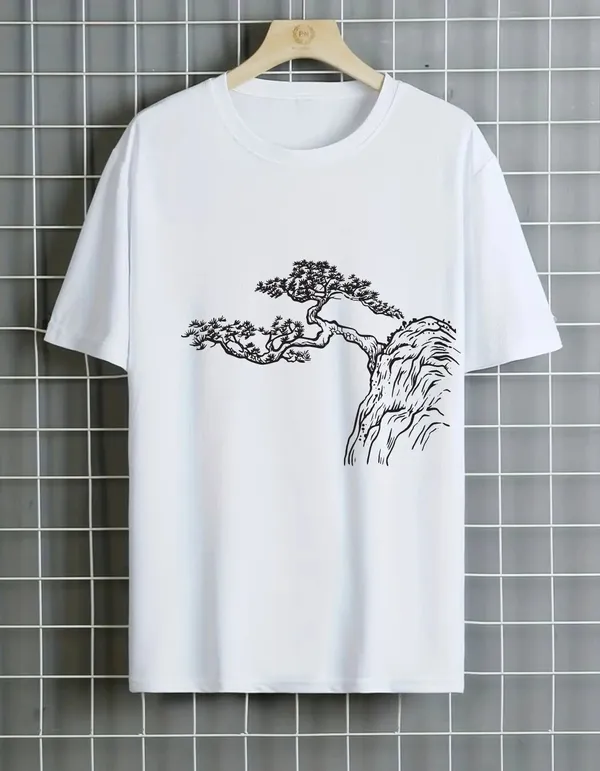 White_Cotton_Regular_Fit_T_Shirt_For_Unisex