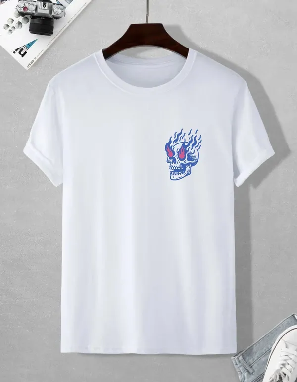 White_Cotton_Regular_Fit_T_Shirt_For_Men
