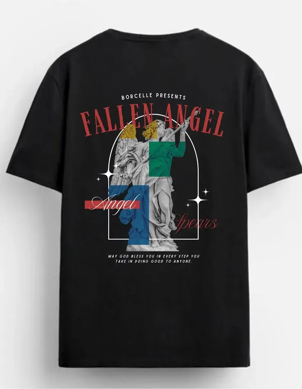Black_Cotton_Regular_Fit_T_Shirt_For_Unisex
