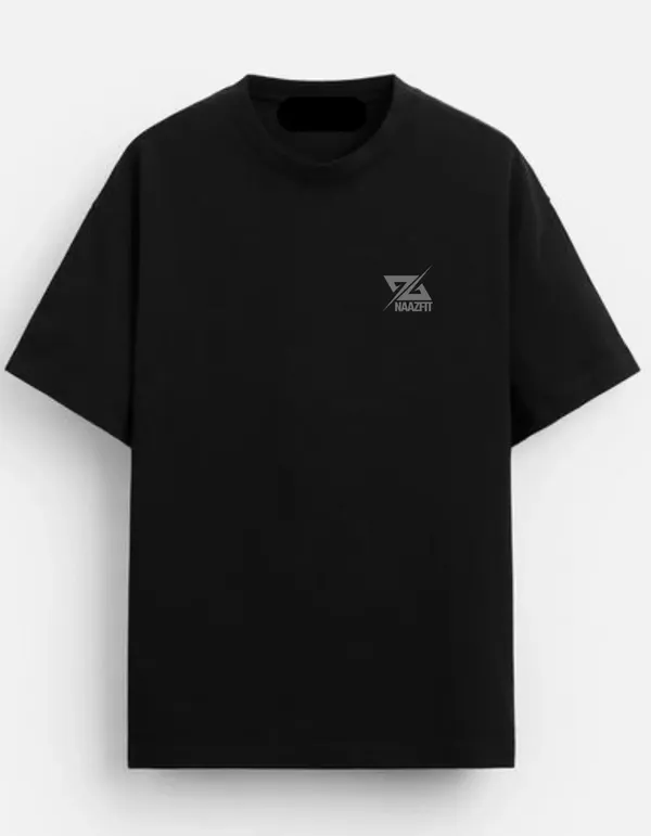 Black_Cotton_Regular_Fit_T_Shirt_For_Unisex