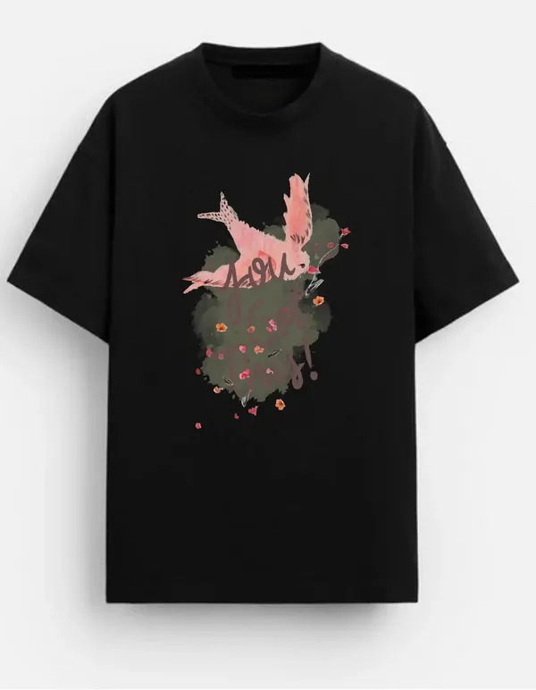 Black_Cotton_Regular_Fit_T_Shirt_For_Unisex