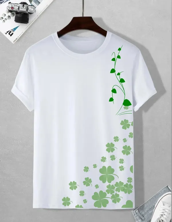 White_Cotton_Regular_Fit_T_Shirt_For_Unisex