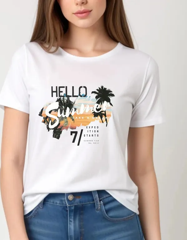 Multicolor_Cotton_Regular_Fit_T_Shirt_For_Women