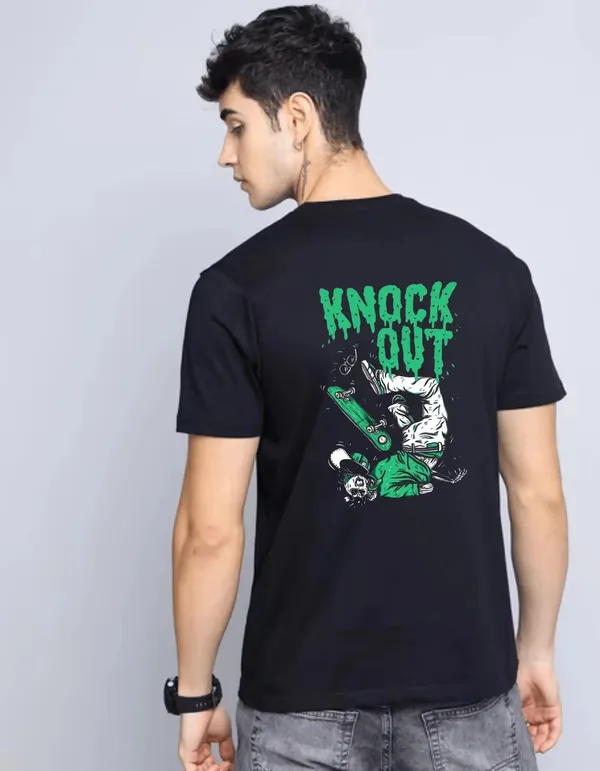 Black_Cotton_Regular_Fit_T_Shirt_For_Unisex