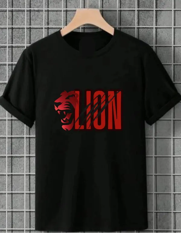 Black_Cotton_Regular_Fit_T_Shirt_For_Unisex