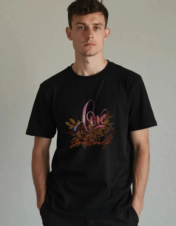 Black_OrganicCotton_Regular_Fit_T_Shirt_For_Unisex