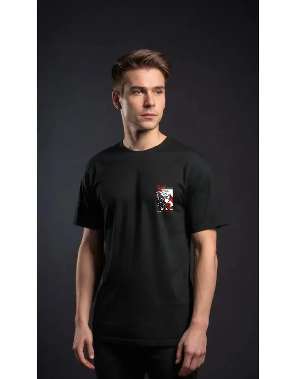 Black_Cotton_Regular_Fit_T_Shirt_For_Unisex