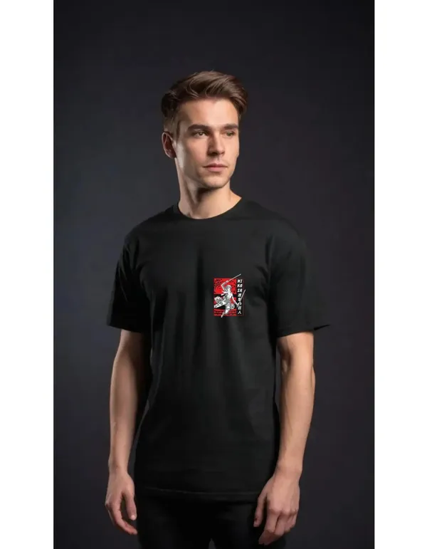 Black_Cotton_Regular_Fit_T_Shirt_For_Unisex
