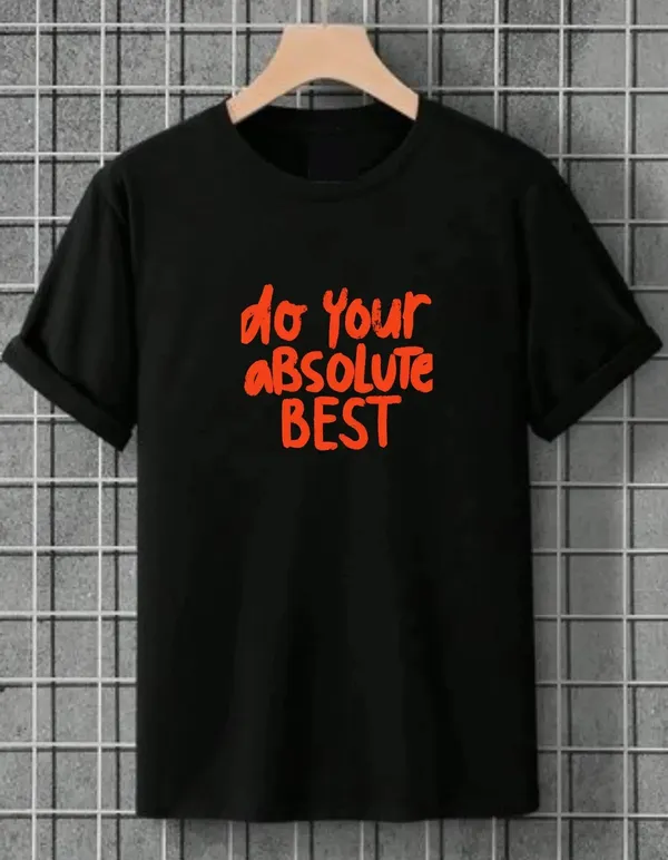 Black_Cotton_Regular_Fit_T_Shirt_For_Unisex