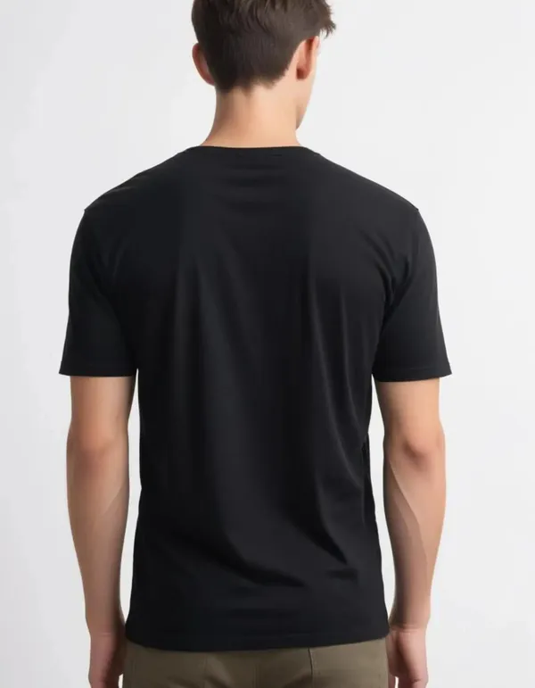 Black_Cotton_Regular_Fit_T_Shirt_For_Unisex