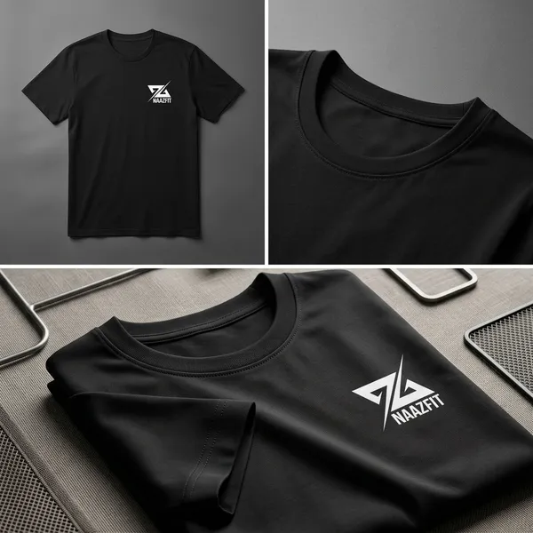 Black_Cotton_Regular_Fit_T_Shirt_For_Unisex