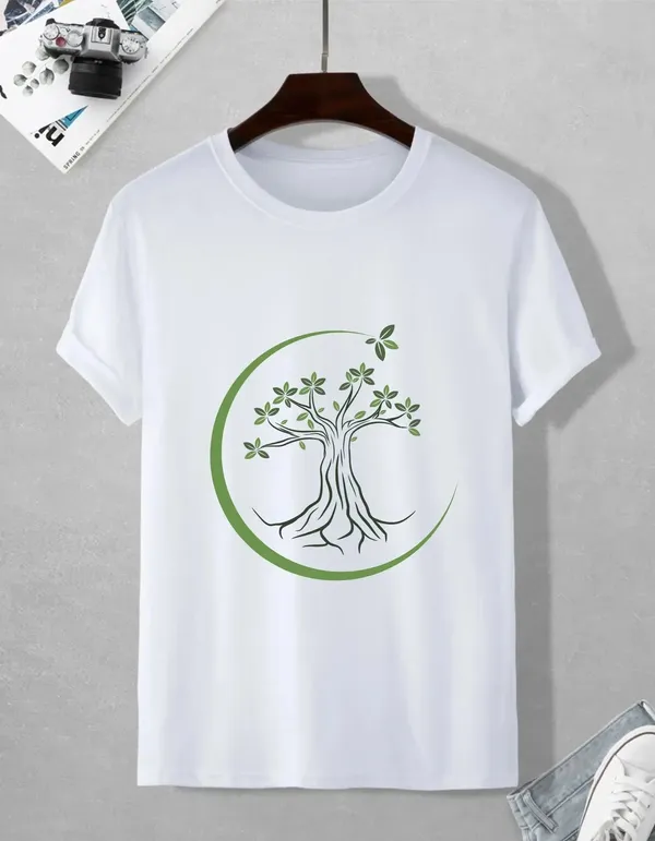 White_Cotton_Regular_Fit_T_Shirt_For_Unisex