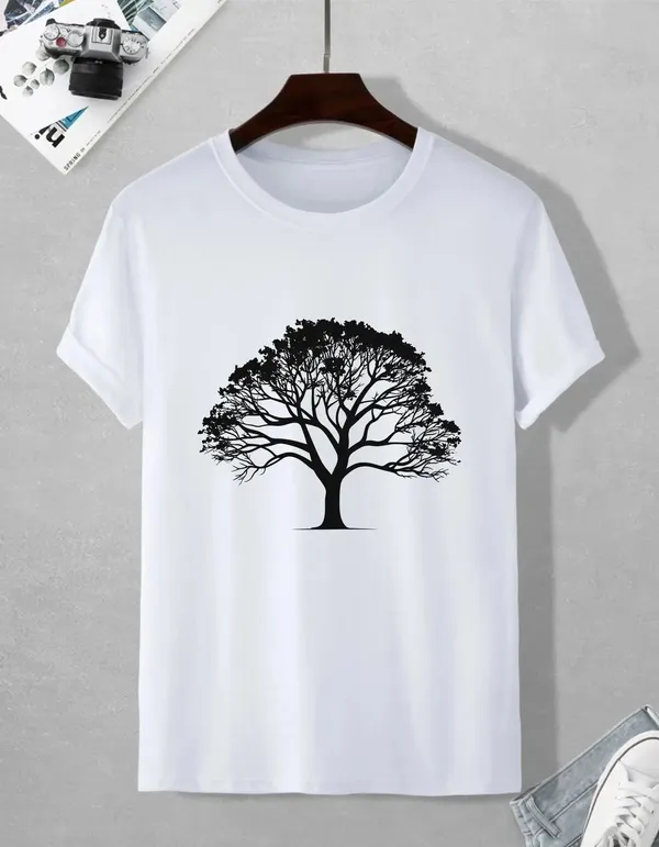 White_Cotton_Regular_Fit_T_Shirt_For_Unisex