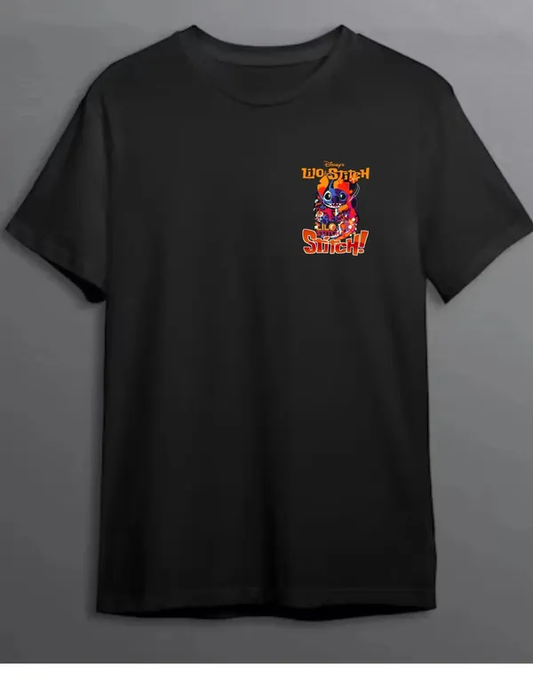 Black_Cotton_Regular_Fit_T_Shirt_For_Unisex