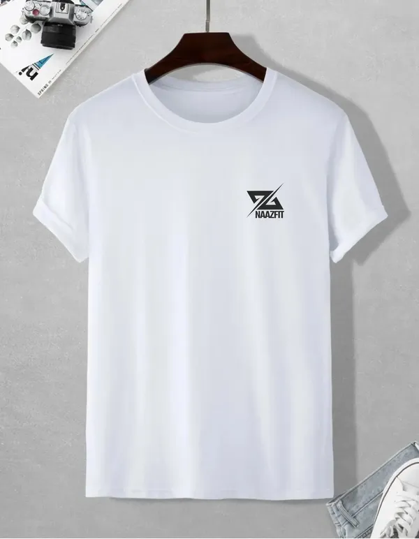 White_Cotton_Regular_Fit_T_Shirt_For_Unisex