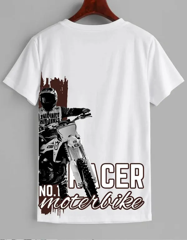 White_Cotton_Regular_Fit_T_Shirt_For_Unisex