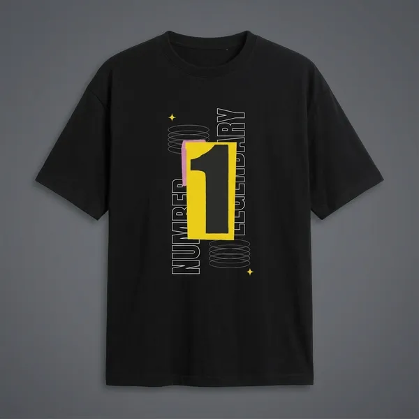 Black_Cotton_Regular_Fit_T_Shirt_For_Unisex