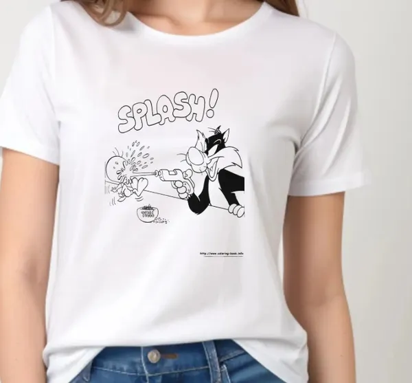 White_Cotton_Regular_Fit_T_Shirt_For_Women