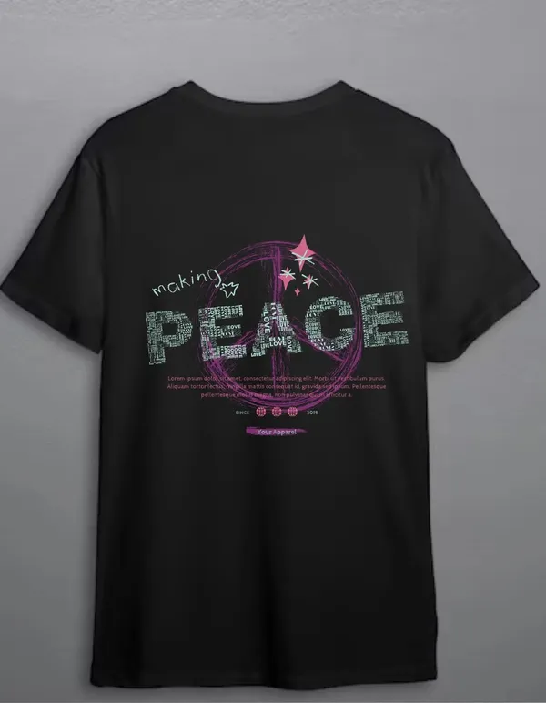 Black_Cotton_Regular_Fit_T_Shirt_For_Unisex
