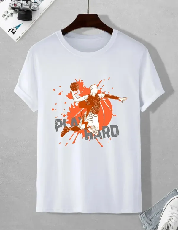 White_Cotton_Regular_Fit_T_Shirt_For_Unisex