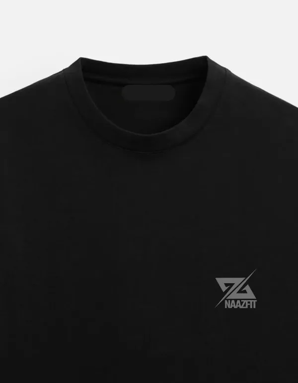 Black_Cotton_Regular_Fit_T_Shirt_For_Unisex