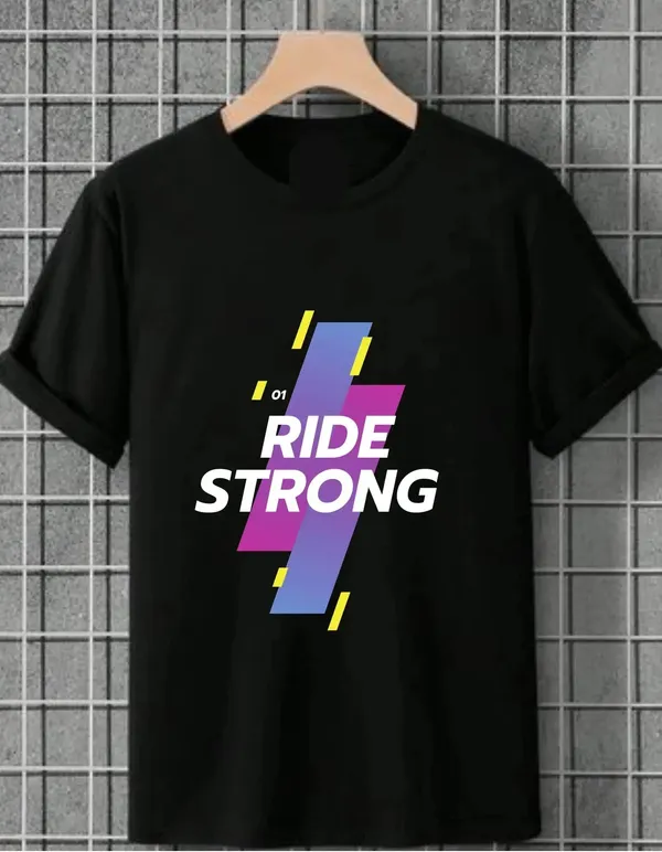 Black_Cotton_Regular_Fit_T_Shirt_For_Unisex