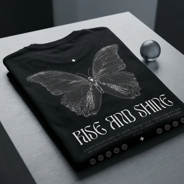 Black_Cotton_Regular_Fit_T_Shirt_For_Unisex