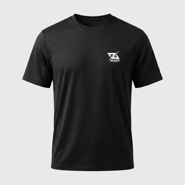 Black_Cotton_Regular_Fit_T_Shirt_For_Unisex