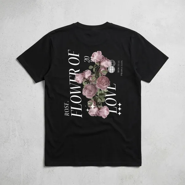 Black_Cotton_Regular_Fit_T_Shirt_For_Unisex