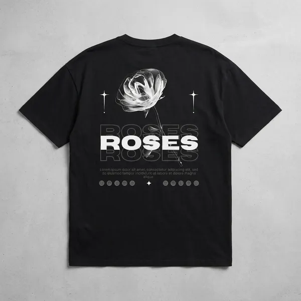 Black_Cotton_Regular_Fit_T_Shirt_For_Unisex
