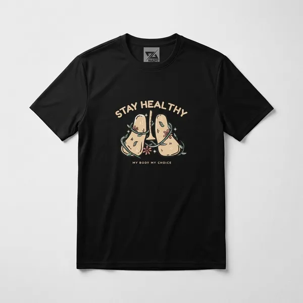 Black_Cotton_Regular_Fit_T_Shirt_For_Unisex
