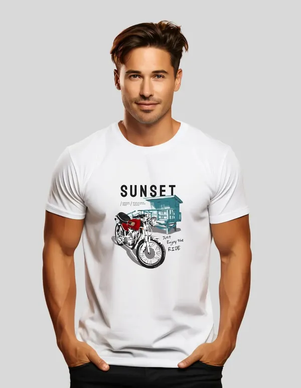 White_Cotton_Regular_Fit_T_Shirt_For_Unisex