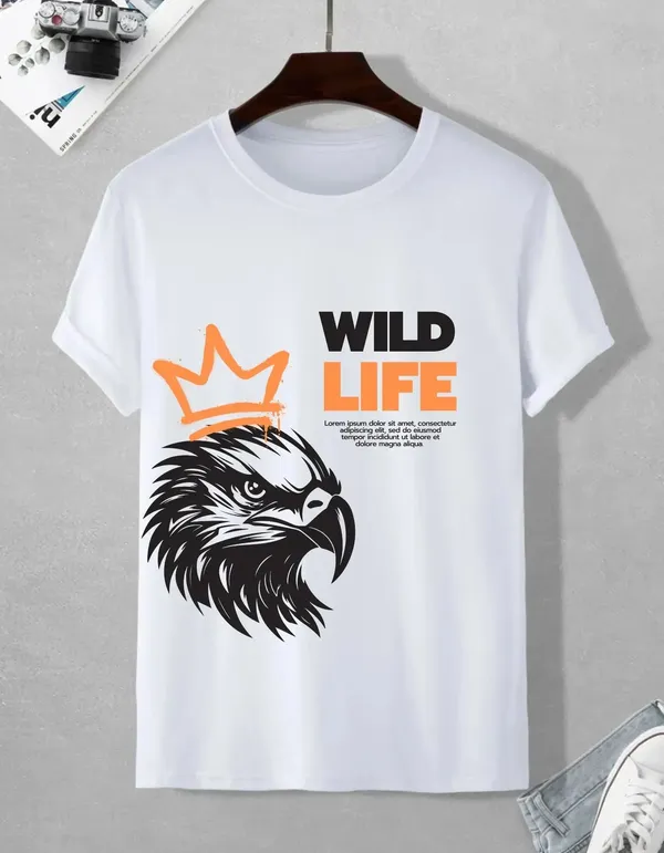 White_Cotton_Regular_Fit_T_Shirt_For_Unisex