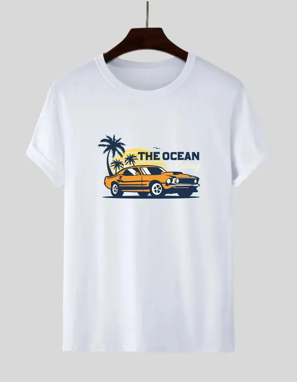 Whtie_Cotton_Regular_Fit_T_Shirt_For_Unisex