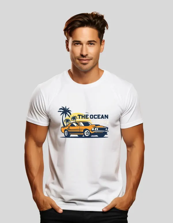 Whtie_Cotton_Regular_Fit_T_Shirt_For_Unisex