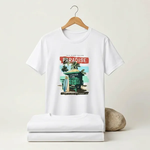 White_Cotton_Regular_Fit_T_Shirt_For_Unisex